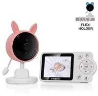 Niania Evolveo Baby Monitorius N3, LCD ekranas, IR apšvietimas, rožinis