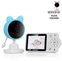 Niania Evolveo Baby Monitorius N3, LCD displej, IR přísvit, modrá