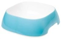 Mėlyna FERPLAST Glam Large Pet watering bowl, baltas and mėlynas
