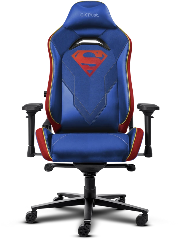 Žaidimų kėdė Trust GXT 721 Ruya Pro Superman, Mėlyna/raudona