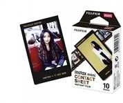 Fujifilm | Momentinis filmas | Instax Mini kontaktinis lapas | 54 cm x 86 mm | Vaizdo matmenys: 62 × 46 mm | Kiekis 10