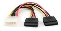 GEMBIRD CC-SATA-PSY Gembird 2 Serial ATA 15 cm maitinimo laidas