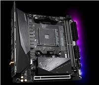 Pagrindinė plokštė Gigabyte B550I AORUS PRO AX AM4 lizdas „mini ITXs“ AMD B550