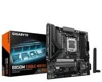 Pagrindinė plokštė „Gigabyte B850M EAGLE WF6E“ | Procesorių šeima AMD | Procesoriaus lizdas AM5 | DDR5 | Palaikomos kietojo disko sąsajos SATA, M.2 | SATA jungčių skaičius 4