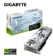 GIGABYTE GeForce RTX 5070 Ti EAGLE OC ICE SFF 16G Vaizdo plokštė - 16GB GDDR7, 256bit, PCI-E 5.0, 2542 MHz Core Clock, 3 x DP 2.1a, 1 x HDMI 2.1b, NVIDIA DLSS 4, GV-N507TEAGLEOC ICE-16GD