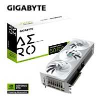 Vaizdo plokštė GIGABYTE GeForce RTX 5070 Ti AERO OC 16G Grafikos plokštė - 16GB GDDR7, 256bit, PCI-E 5.0, 2588 MHz Core Clock, 3 x DP 2.1a, 1 x HDMI 2.1b, NVIDIA DLSS 4, GV-N507TAERO OC-16GD