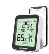 Govee H5075 Bluetooth termometras hidrometras su ekranu