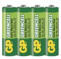 GP Battery GP Baterija (AA) GREENCELL Zink carbon R6/AA 15G-S4 (4 batteries / shrink) 1.5V