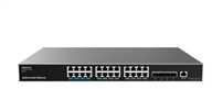 Šakotuvas „GrandStream Grandstream Networks GWN7813P“ tinklo jungtys, valdomas L3 gigabito eternetas (10/100/1000), „PoE“ palaikymas, pilkas