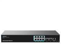 Šakotuvas GrandStream Tinklo jungtys Valdomas L3 Gigabit Ethernet (10/100/1000) Palaiko PoE Pilka