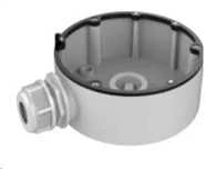 HIKVISION DS-1280ZJ-DM18 jungiamoji dėžutė 101mm skirta DS-2CD21xx baltas