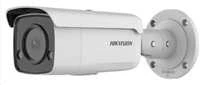 „Hikvision“ kulka DS-2CD2T47G2H-LIeF F4 (balta, 4 MP, 60 m. IR; 60 m. LED, hibridinė šviesa)