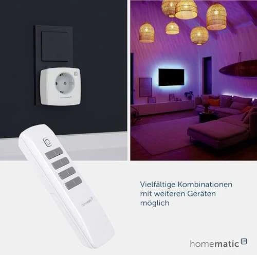 Homematic IP nuotolinio valdymo pultas didelis - programuojamas