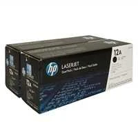 Hewlett Packard (HP) HP 12A 2 pak. Juodas Toneris kasetė, 2x2000 puslapių, skirta LaserJet 1018,1020,3020,3030,3055