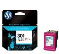 Rašalo Kasetė - HP 301 Trišalė Originali Spalvota