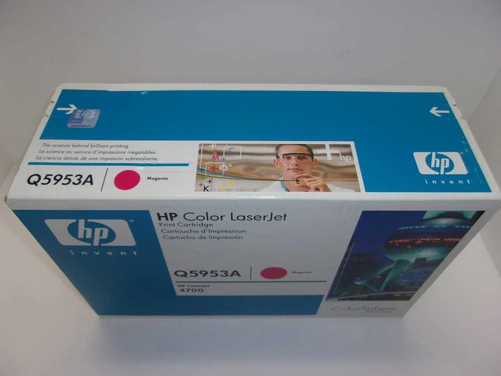 Hewlett Packard (HP) HP No.643A (Q5953A), purpurinė kasetė