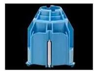 Hewlett Packard (HP) HP Designjet 3 colių veleno adapterio rinkinys