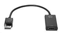 HP DisplayPort - HDMI adapteris juodas