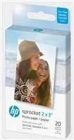 HP Sprocket Zink Paper 2x3" - 20 vnt.