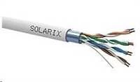 Solarix CAT5e instaliacinis kabelis, FTP, PVC, 305 m gijos, dėžutė (SXKL-5E-FTP-PVC-GY)
