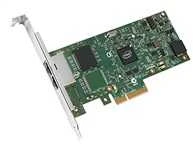 Intel I350-T2 tinklo adapteris 2x Gigabit LAN PCIe Low Profile masinis