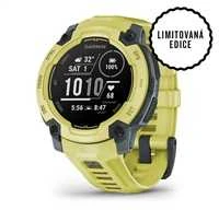 Išmanusis laikrodis Garmin Instinct E – 45 mm, Su laimo spalvos dirželiu
