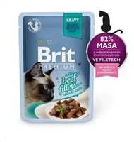 Brit Premium Delicate jautiena in Gravy konservai katėms, 85 g