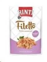 FINNERN GmbH end Co. KG Rinti Filetto šunų konservai su vištiena ir kumpiu 100 g, maišelyje