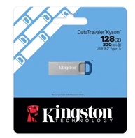 Atmintukas PNY Kingston Technology DataTraveler 128GB Kyson 220 MB/s metalinis USB 3.2 Gen 1 (DTKNG2/128GB)