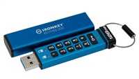 Kingston IronKey klaviatūra 200 128GB USB-C AES Encrypted