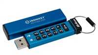 KINGSTON 64GB USB-C IronKey klaviatūra 200C FIPS 140-3 3 lygio laukiama AES-256 patvirtinimo