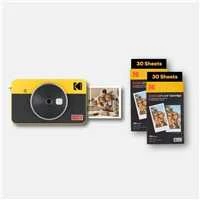 „Kodak Mini Shot Combo 2“ retro stiliaus 53,4 x 86,5 mm CMOS Geltona