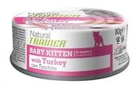 Natural Trainer Cat Baby Kitten kalakutiena konservai kačiukams 80g