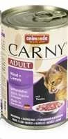 Animoda Animonda Carny adult 400g suaugusių kačių konservai su jautiena ir ėriena