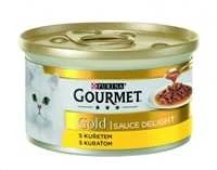 Purina Nestle Drėgnas Kačių Maistas - GOURMET GOLD Sauce Delights 85g