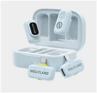 Hollyland - LARK A1 Microphones, with USB-C+ Lightning - Sky Mėlyna