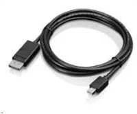 Lenovo | Juodas | mini DisplayPort | DisplayPort | DP to DP | 2 m