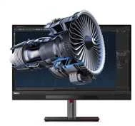 Monitorius LENOVO 27 colių UHD (3840X2160) / 3D / IPS ekranas / apsauga nuo akinimo 16:9 / HDMI / USB-C (100 W) / DP / RJ45 / 3 metų garantija