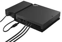 Lenovo ThinkSmart SmartDock su prijungtais laidais