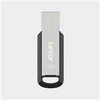Lexar | Flash Drive | JumpDrive M400 | 128 GB | USB 3.0 | Juodas/Pilkas
