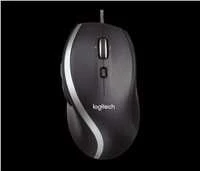 Logitech M500 Advanced Laidinė pelė, USB Type-A, Optinė, 4000 DPI, Juoda