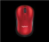 Bevielė pelė Logitech M185. Raudona