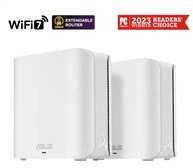 Asus | Dviejų juostų WiFi 7 AiMesh išplečiamas Maršrutizatorius | ZenWiFi BD4 (2pk) | 802.11be | 3600 Mbit/s | 3600 Mbit/s | Ethernet LAN (RJ-45) jungtys 2 | Tinklelio palaikymas Taip | MU-MiMO Taip | Antenos tipas Vidinis