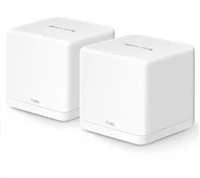 Maršrutizatorius Mercusys | AX1500 viso namo tinklelio „Baltas WiFi 6“ sistema | „Halo H60X“ (2 vnt. pakuotė) | 802.11ax | 10/100/1000 Mbit/s | Ethernet LAN (RJ-45) jungtys 1 | Tinklo palaikymas: Taip | MU-MiMO: Taip | Ne, mobilusis plačiajuostis ryšys: