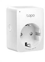 Išmanusis lizdas Tapo P100 220-240 V 50/60 Hz, WiFi konfigūracija, MAX. 2300W, baltas, TP-LINK, nuotolinio valdymo pultas, laikmatis, balso valdymas