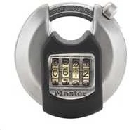 „Master Lock Disc“ kombinuotas užraktas iš nerūdijančio plieno M40EURDNUM