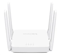 Mercusys | AC1200 belaidis dviejų juostų maršrutizatorius | AC10 | 802.11ac | 300+867 Mbit/s | 10/100 Mbit/s | Mesh palaikymas Ne | MU-MiMO Taip | Nėra mobiliojo plačiajuosčio ryšio | Antenos tipas 4xFiksuota | Ne
