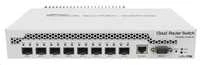 Maršrutizatorius MikroTik | Jungiklis | CRS309-1G-8S+IN | Tvarkomas žiniatinklyje | Darbalaukis | Gigabit Ethernet (vario) jungtys kiekis 1 | SFP+ jungtys kiekis 8