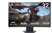 Žaidimų monitorius LG UltraGear 32" Dual-Mode OLED 4K, su garsiakalbiais
