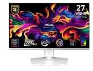 Monitorius MSI MAG 272QPW QD-OLED X28 - 280Hz | QHD | QD OLED | 26,5" | 0,03 ms | HDR400 | USB-C